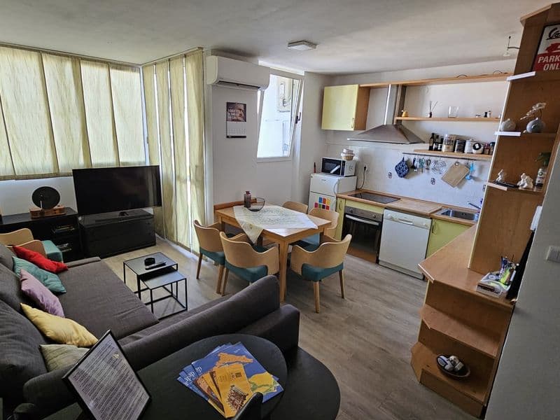 Kitchen and Living room