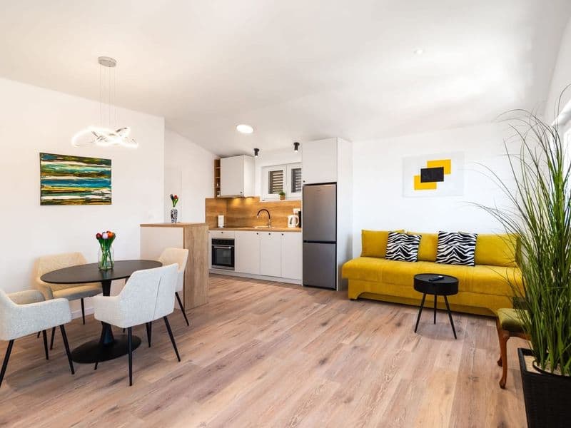 Kitchen and Living room