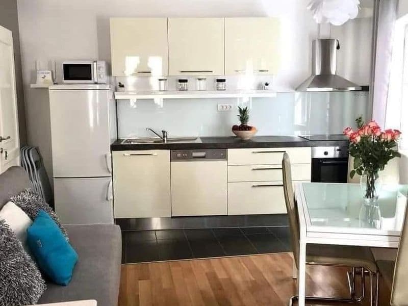 Kitchen and Living room