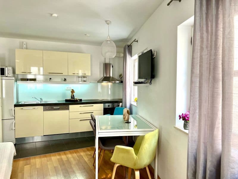 Kitchen and Living room