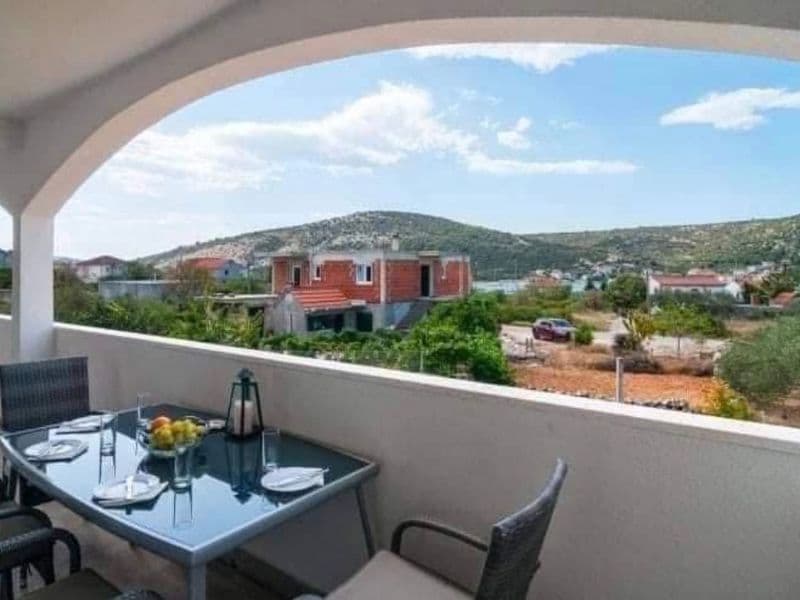 Balcony with sea view