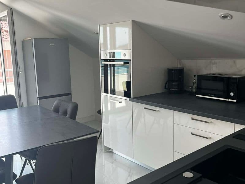 Kitchen and Living room